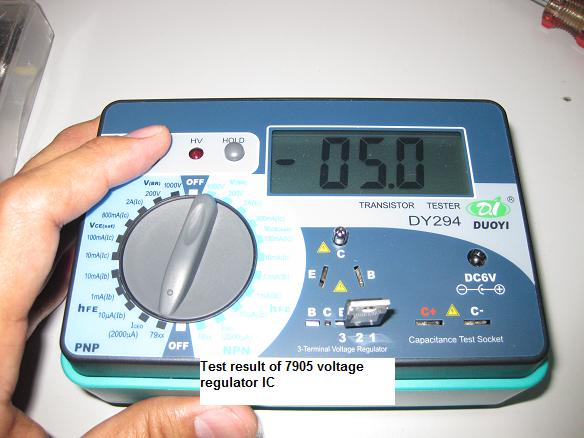thumbnail image 2 of DUOYI DY294 Digital Transistor DC Parameter Tester – Precise & Handy 2 of 6