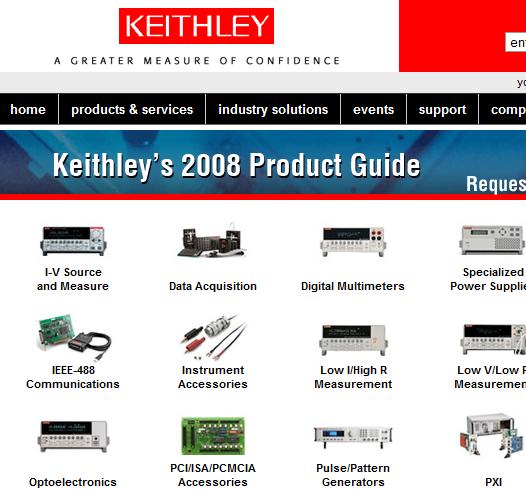 keithley test instrument