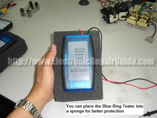 blue ring checker