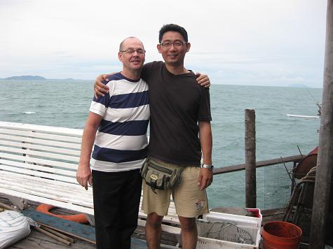 with pastor Paul Raja Aho from finland