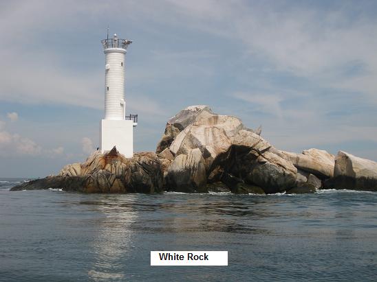 pulau sembilan white rock
