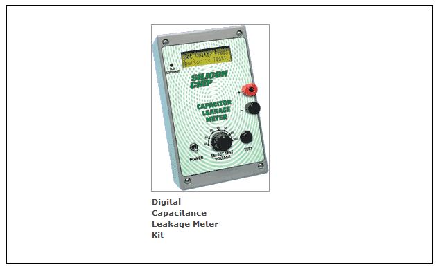 digital capacitance leakage meter