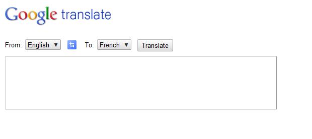 google translation