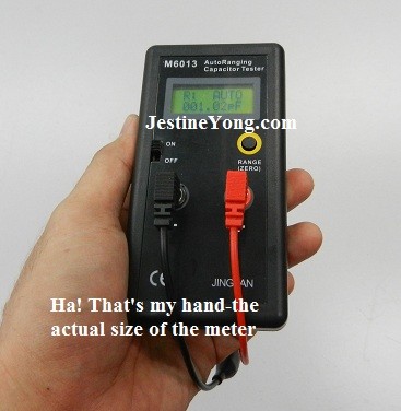 jingyan m6013 autoranging digital capacitance meter