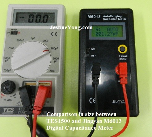 jingyan m6013 autoranging digital capacitance meter