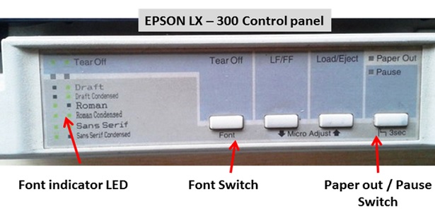 epson lx-300 printer repair