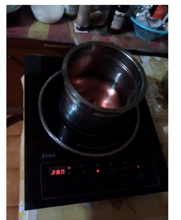 repaired induction cooker
