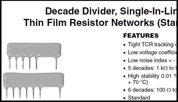 resistor network