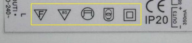 LED electronics symbol